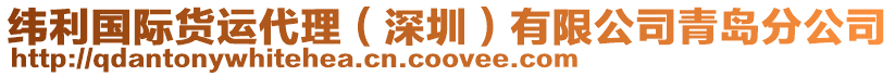 緯利國際貨運代理（深圳）有限公司青島分公司