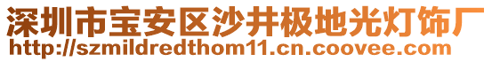 深圳市寶安區(qū)沙井極地光燈飾廠