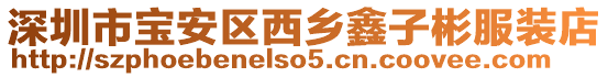 深圳市寶安區(qū)西鄉(xiāng)鑫子彬服裝店