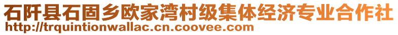 石阡縣石固鄉歐家灣村級集體經濟專業合作社