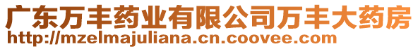 廣東萬豐藥業(yè)有限公司萬豐大藥房