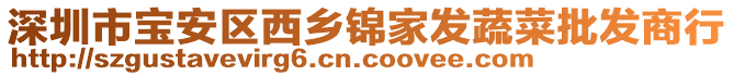 深圳市寶安區(qū)西鄉(xiāng)錦家發(fā)蔬菜批發(fā)商行