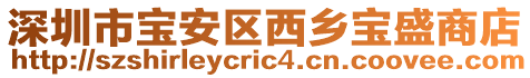 深圳市寶安區(qū)西鄉(xiāng)寶盛商店
