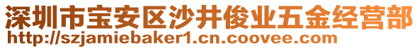 深圳市寶安區沙井俊業五金經營部