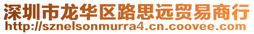 深圳市龍華區(qū)路思遠(yuǎn)貿(mào)易商行