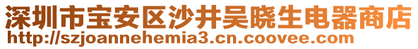 深圳市寶安區(qū)沙井吳曉生電器商店