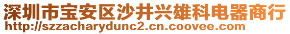 深圳市寶安區(qū)沙井興雄科電器商行