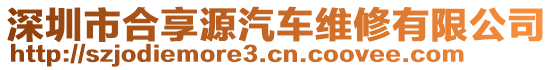 深圳市合享源汽車維修有限公司