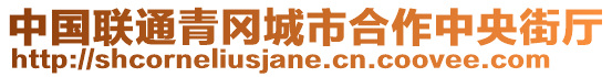 中國聯(lián)通青岡城市合作中央街廳