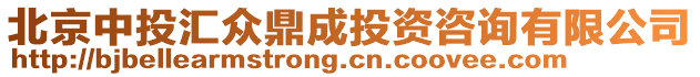 北京中投匯眾鼎成投資咨詢有限公司