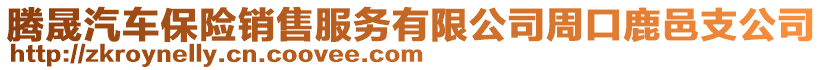 騰晟汽車保險銷售服務(wù)有限公司周口鹿邑支公司