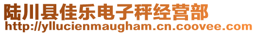 陸川縣佳樂電子秤經(jīng)營部