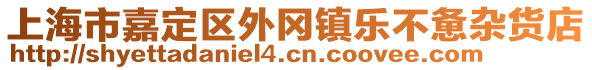 上海市嘉定區(qū)外岡鎮(zhèn)樂(lè)不憊雜貨店