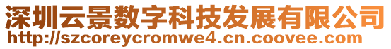 深圳云景數(shù)字科技發(fā)展有限公司