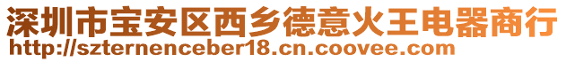 深圳市寶安區(qū)西鄉(xiāng)德意火王電器商行