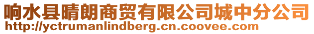 響水縣晴朗商貿有限公司城中分公司