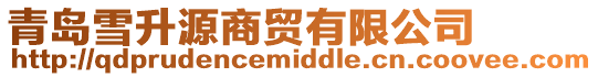 青島雪升源商貿有限公司