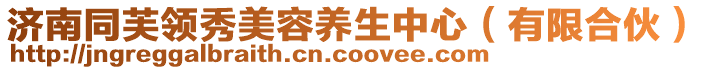 濟南同芙領(lǐng)秀美容養(yǎng)生中心（有限合伙）