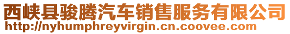 西峽縣駿騰汽車銷售服務有限公司