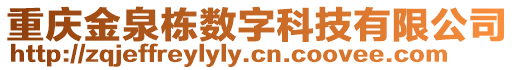 重慶金泉棟數(shù)字科技有限公司
