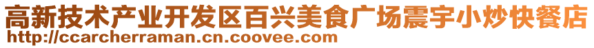高新技術產業開發區百興美食廣場震宇小炒快餐店