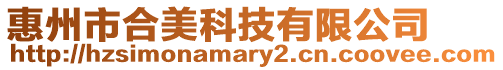 惠州市合美科技有限公司