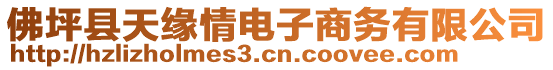 佛坪縣天緣情電子商務有限公司