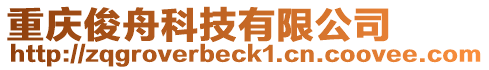 重慶俊舟科技有限公司