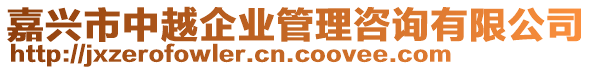 嘉興市中越企業管理咨詢有限公司