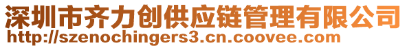 深圳市齊力創供應鏈管理有限公司