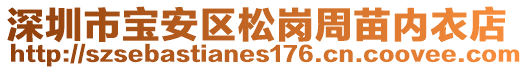 深圳市寶安區松崗周苗內衣店