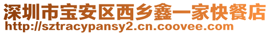 深圳市寶安區西鄉鑫一家快餐店