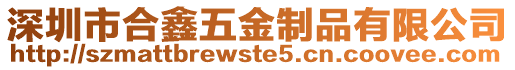 深圳市合鑫五金制品有限公司