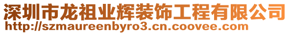 深圳市龍祖業輝裝飾工程有限公司