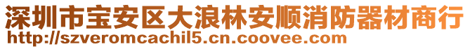 深圳市寶安區(qū)大浪林安順消防器材商行