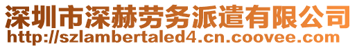 深圳市深赫勞務(wù)派遣有限公司