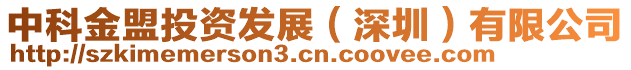 中科金盟投資發展(深圳)有限公司