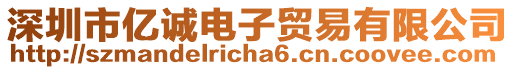 深圳市億誠電子貿易有限公司