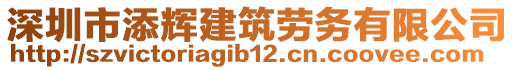 深圳市添輝建筑勞務(wù)有限公司