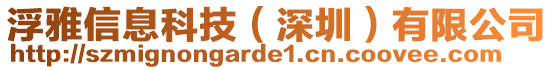 浮雅信息科技(深圳)有限公司