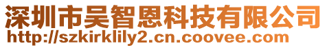 深圳市吳智恩科技有限公司