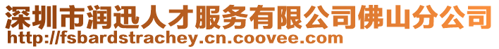 深圳市潤迅人才服務有限公司佛山分公司