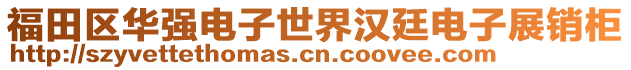 福田區(qū)華強(qiáng)電子世界漢廷電子展銷柜