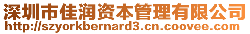 深圳市佳潤(rùn)資本管理有限公司