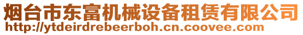 煙臺(tái)市東富機(jī)械設(shè)備租賃有限公司