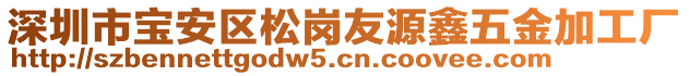 深圳市寶安區松崗友源鑫五金加工廠