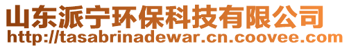 山東派寧環保科技有限公司