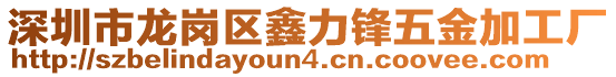 深圳市龍崗區鑫力鋒五金加工廠