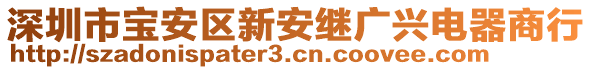 深圳市寶安區新安繼廣興電器商行