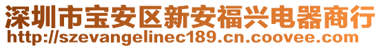 深圳市寶安區(qū)新安福興電器商行